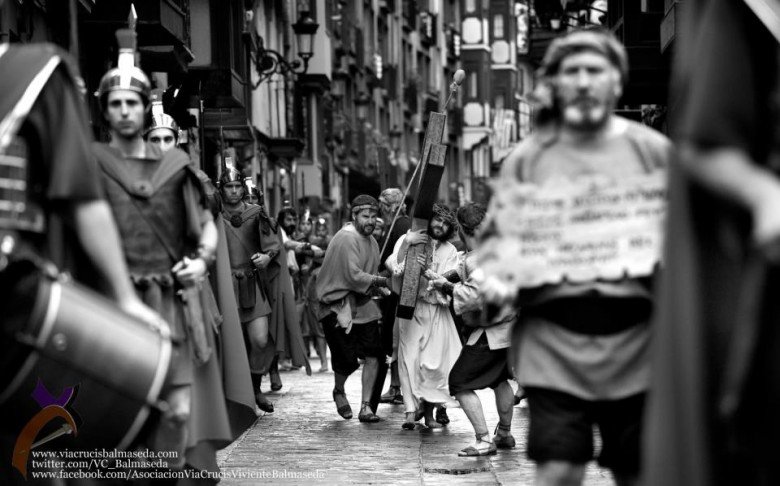 Via Crucis Viviente de Balmaseda (escena)