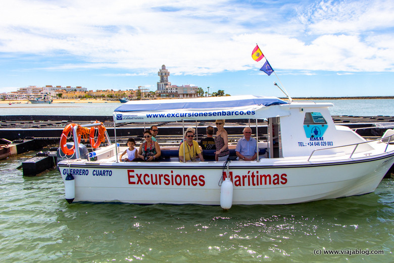 Excursión en barco por Isla Cristina (Huelva)