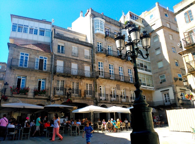 Plaza de la Constitución, Vigo (Galicia)