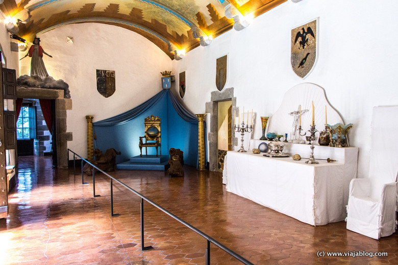 Salón de los Escudos, Museo Castillo Gala Dali, Púbol (Gerona)