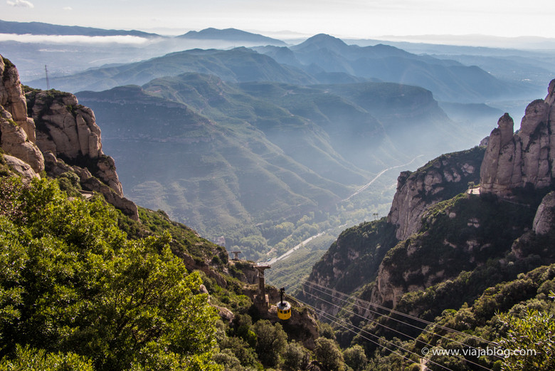 El Aeri (Teleférico) y las privilegiadas vistas desde el Monasterio