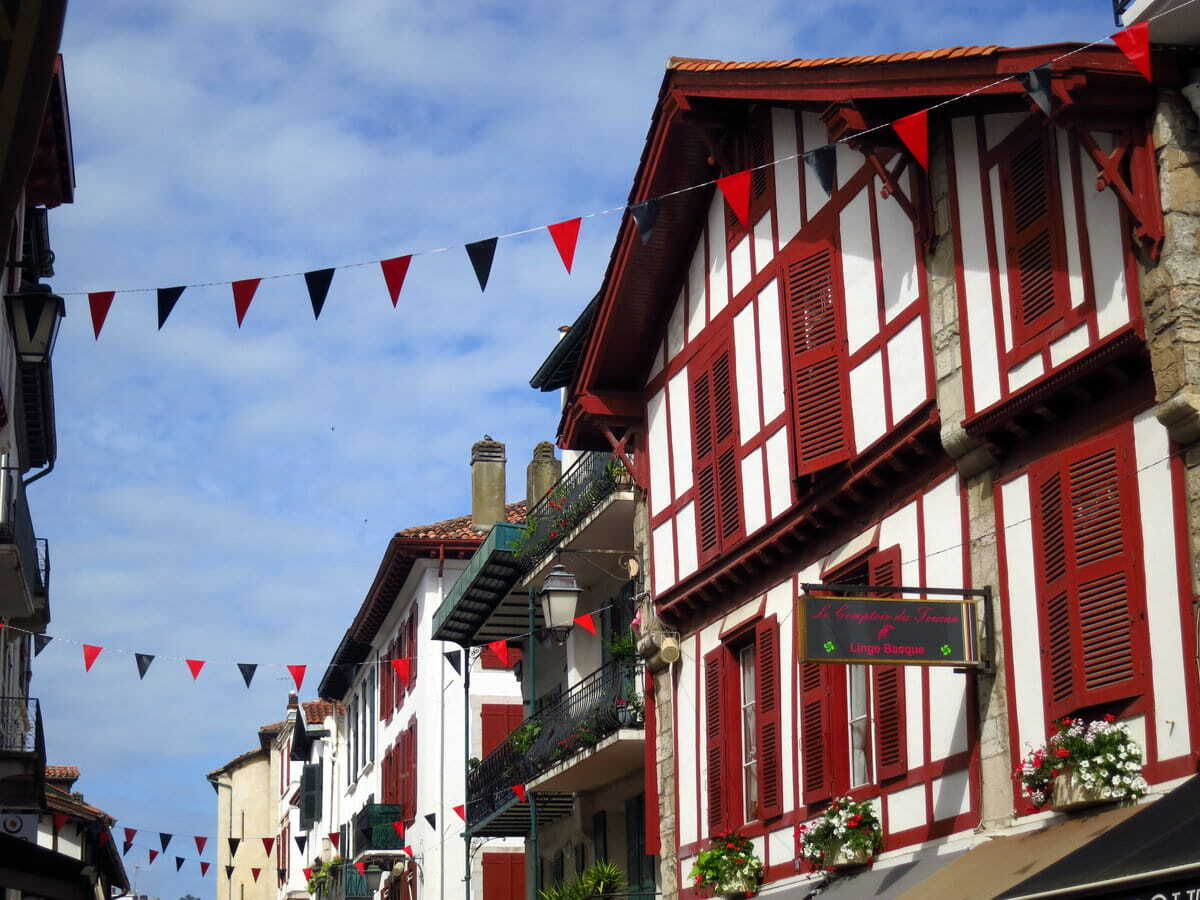 Las coloridas casas de San Juan de Luz