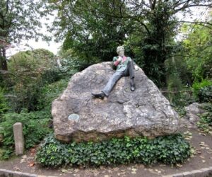 Osca Wilde en Merrion Square, Dublín, Irlanda