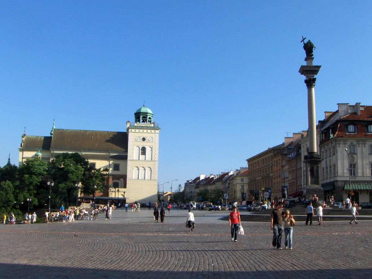 Plaza del Castillo, Varsovia
