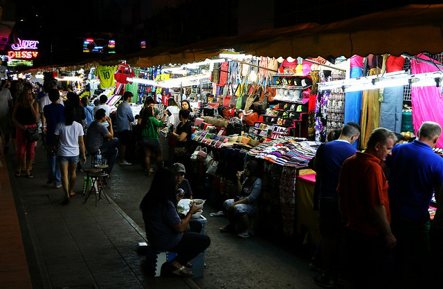 Mercado de Patpong, Bangkok, Tailandia