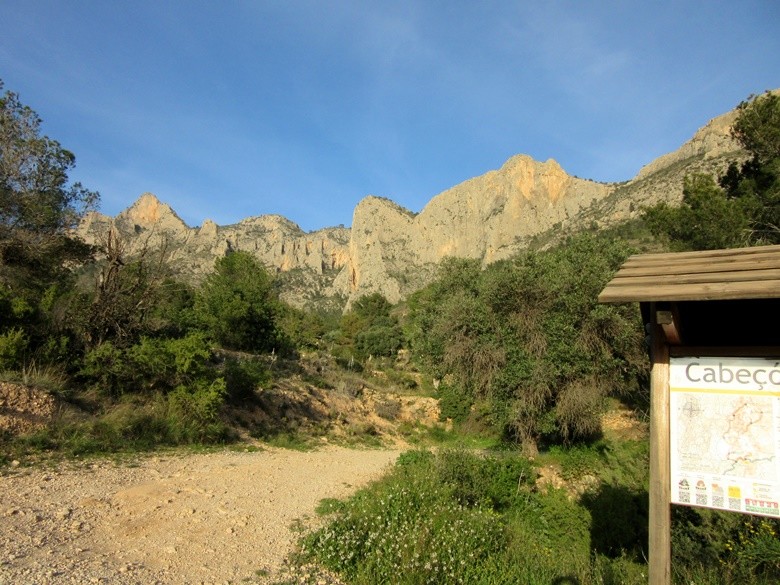 Alicante montaña Cabeçó d'Or