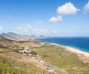 Vistas desde Miradouro das Flores Porto Santo Madeira