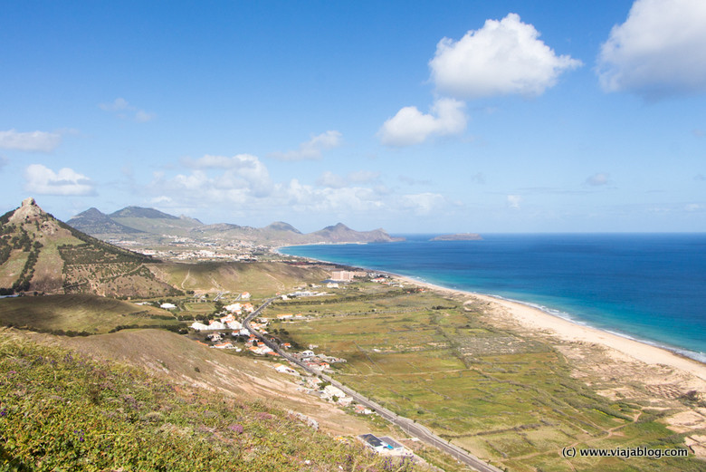 Vistas desde Miradouro das Flores Porto Santo Madeira