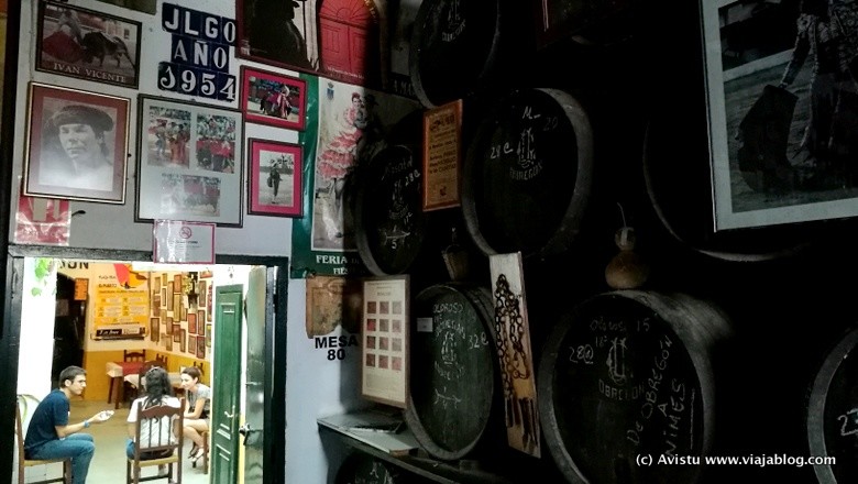Interior Bodega Obregón Puerto de Santa María