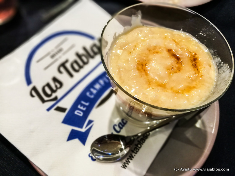 Arroz con leche casero, Las Tablas del Campillín, Oviedo