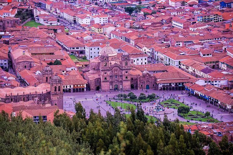Plaza de Armas en Cuzco (Perú)