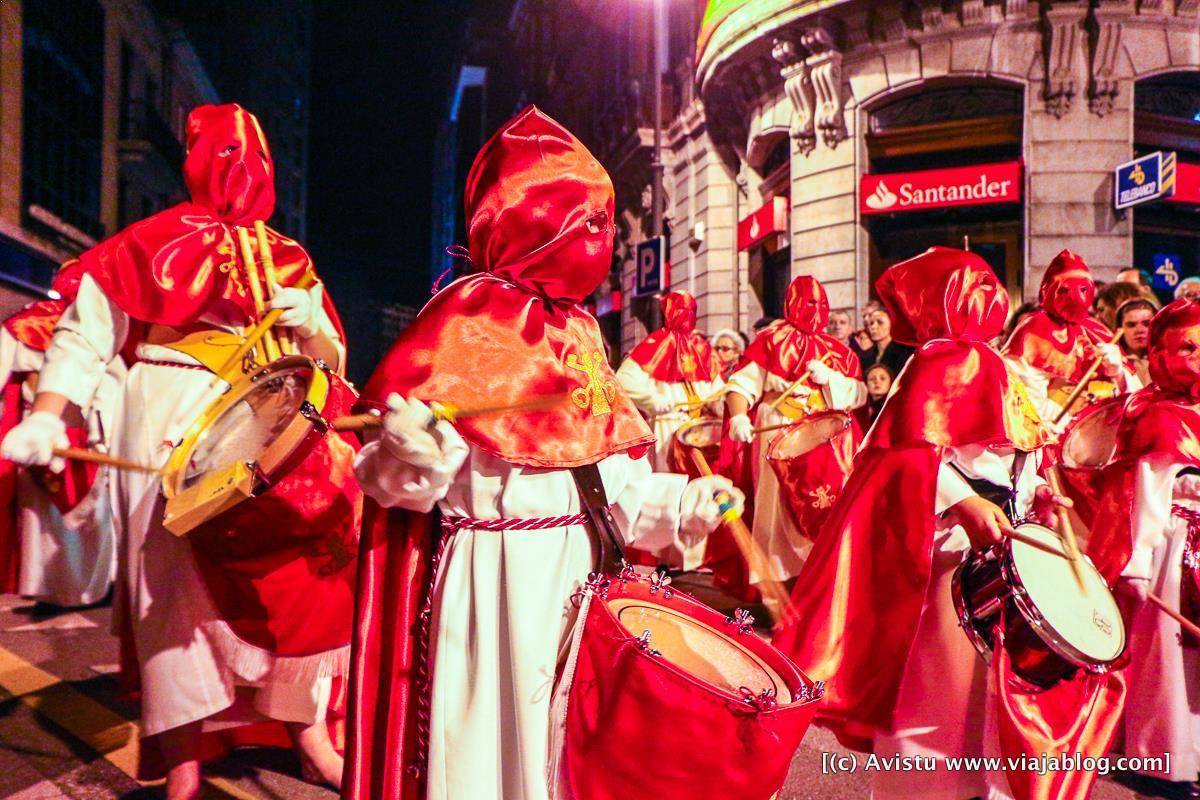 Procesión Semana Santa Avilés (Asturias)