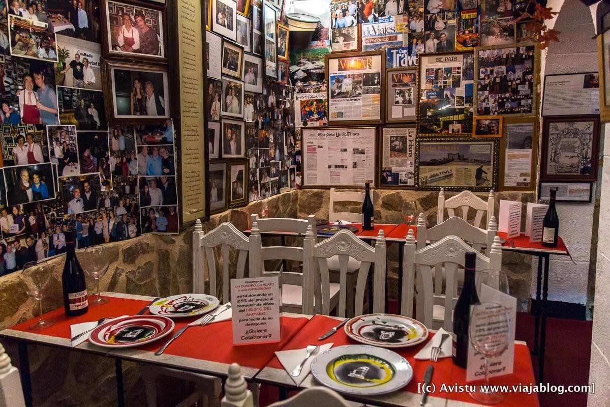 Interior de La Bodeguilla de Basilio (Cuenca)