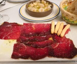 Cecina en La Posada de Tintes (Cuenca)
