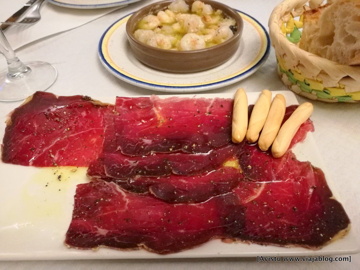 Cecina en La Posada de Tintes (Cuenca)