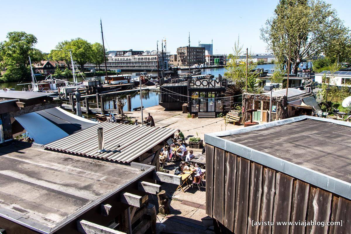 Café de Ceuvel en Amsterdam