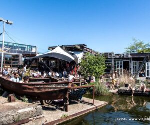 Café de Ceuvel en Amsterdam
