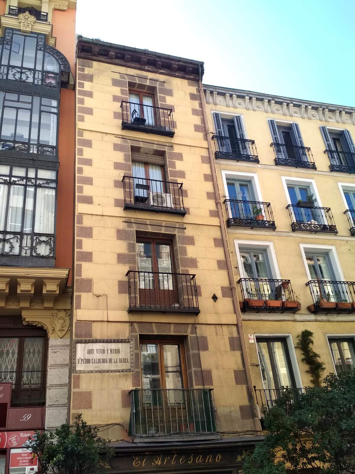 Casa más estrecha de Madrid