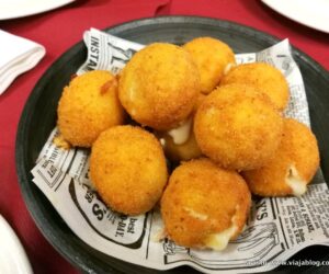 Croquetas en Restaurante de Asturias