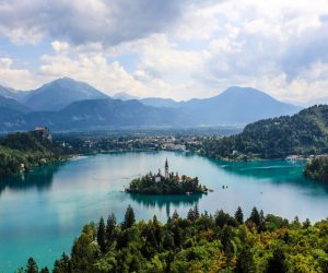 Lago Bled en Eslovenia