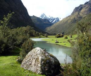 Alpes peruanos paisaje