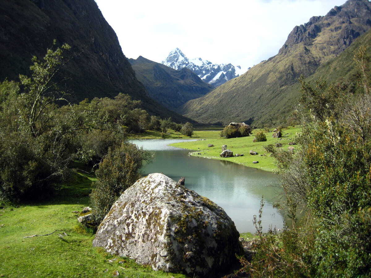 Alpes peruanos paisaje
