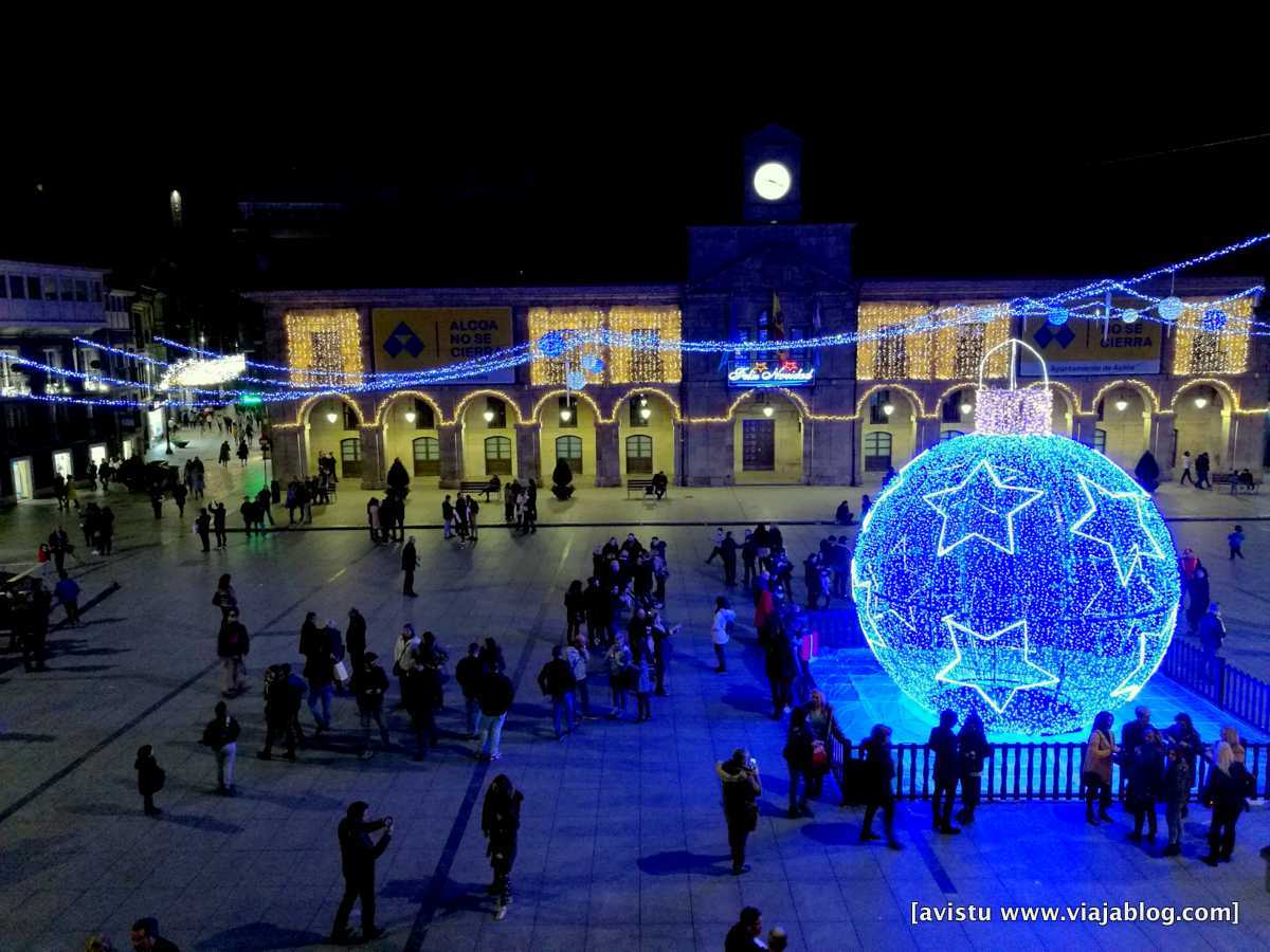 Navidad en Avilés (Asturias)
