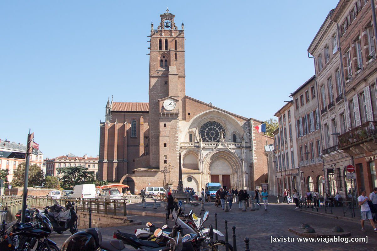 Vatedral de Saint-Étienne de Toulouse, Francia  [(c) Foto: @avistu]