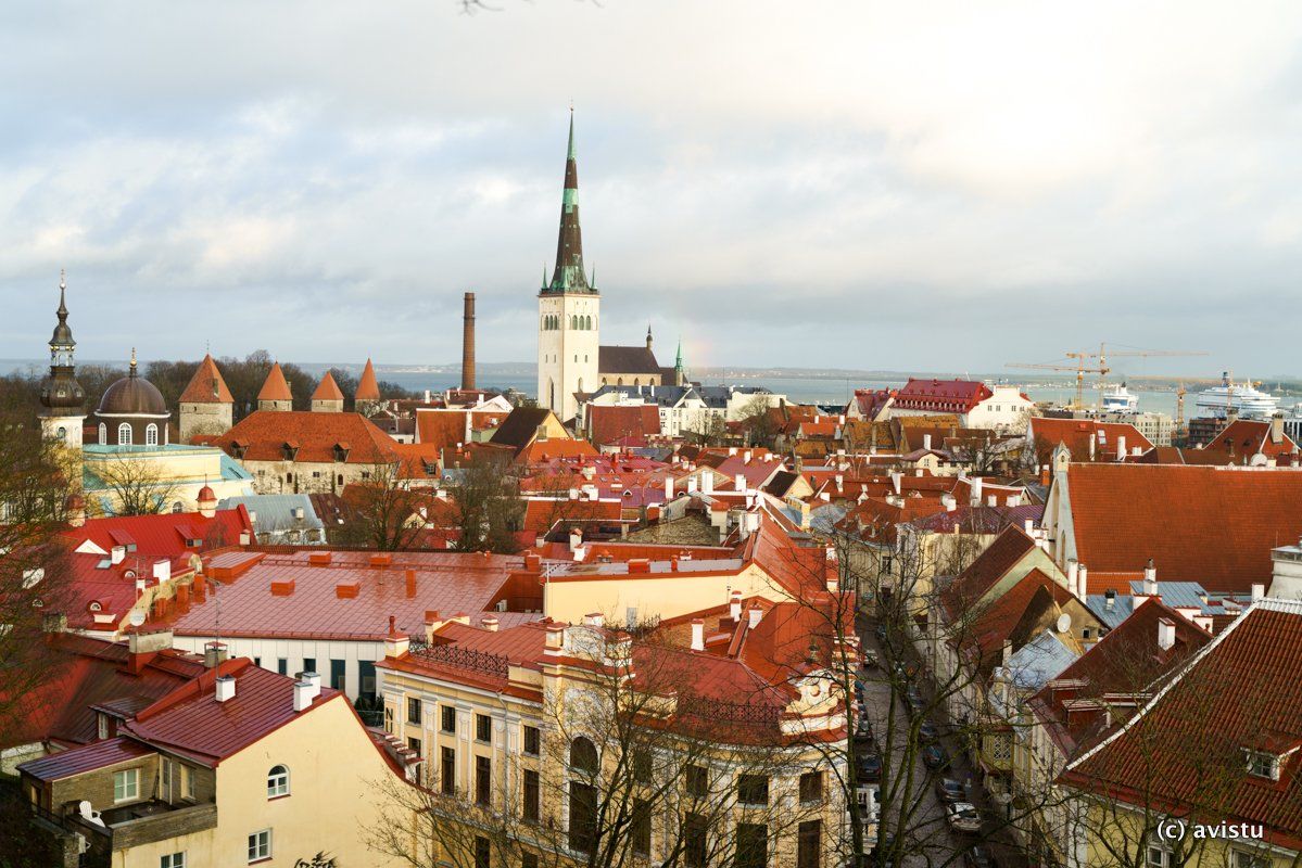 Panorámica de Tallin, Estonia [(c)Foto: @avistu]