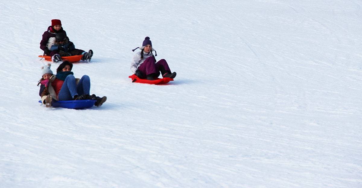 Pista de trineos  La Molina – Invierno