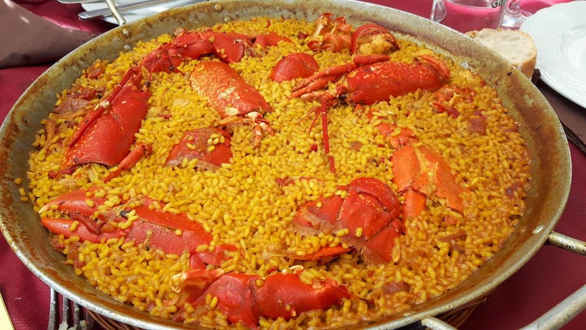 Arroz con Bogavante en el Restaurante La Marina, Llanes [(c)Foto: @avistu]