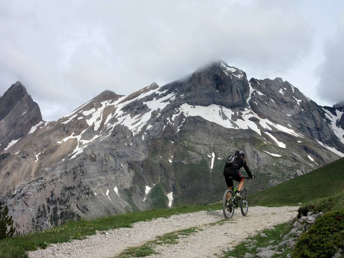 bicicleta en ordesa