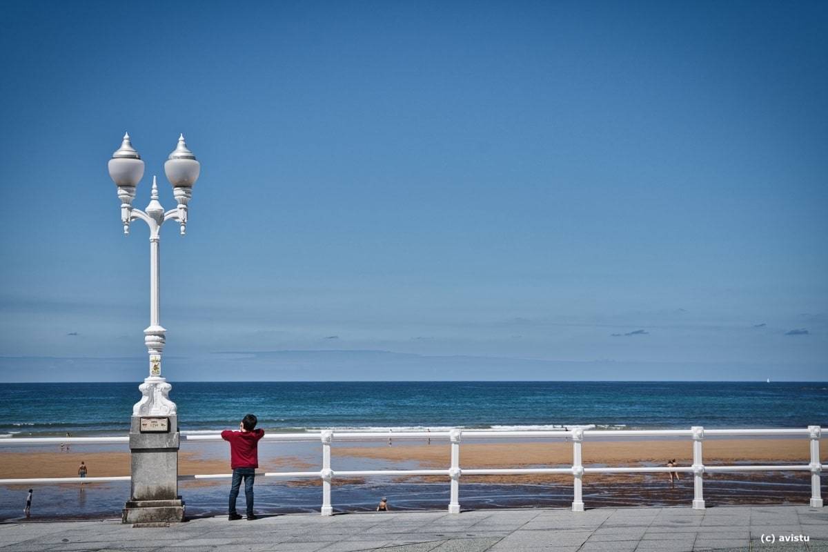 Playa de San Lorenzo (Gijón, Asturias)