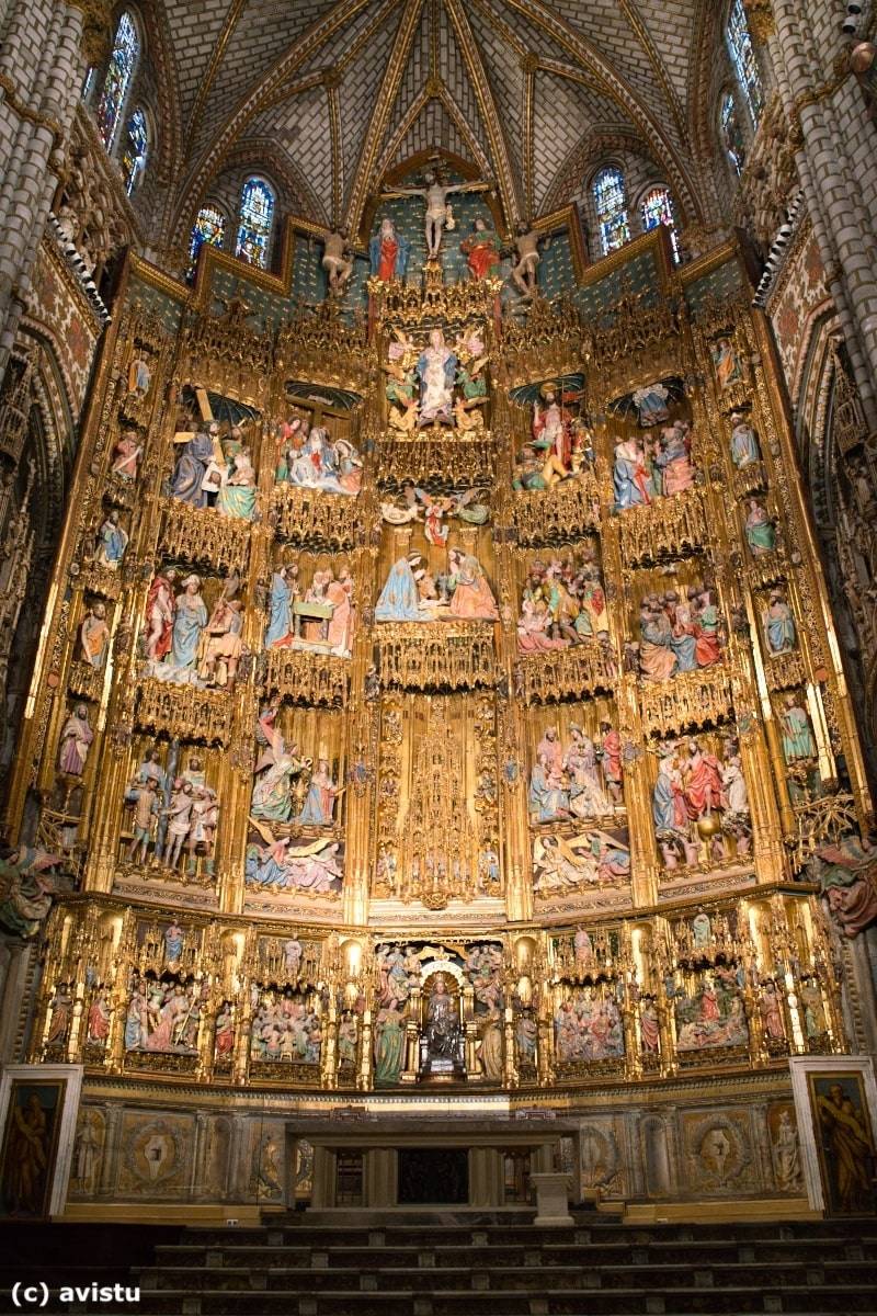 Retablo de la Capilla Mayor de la Catedral de Toledo