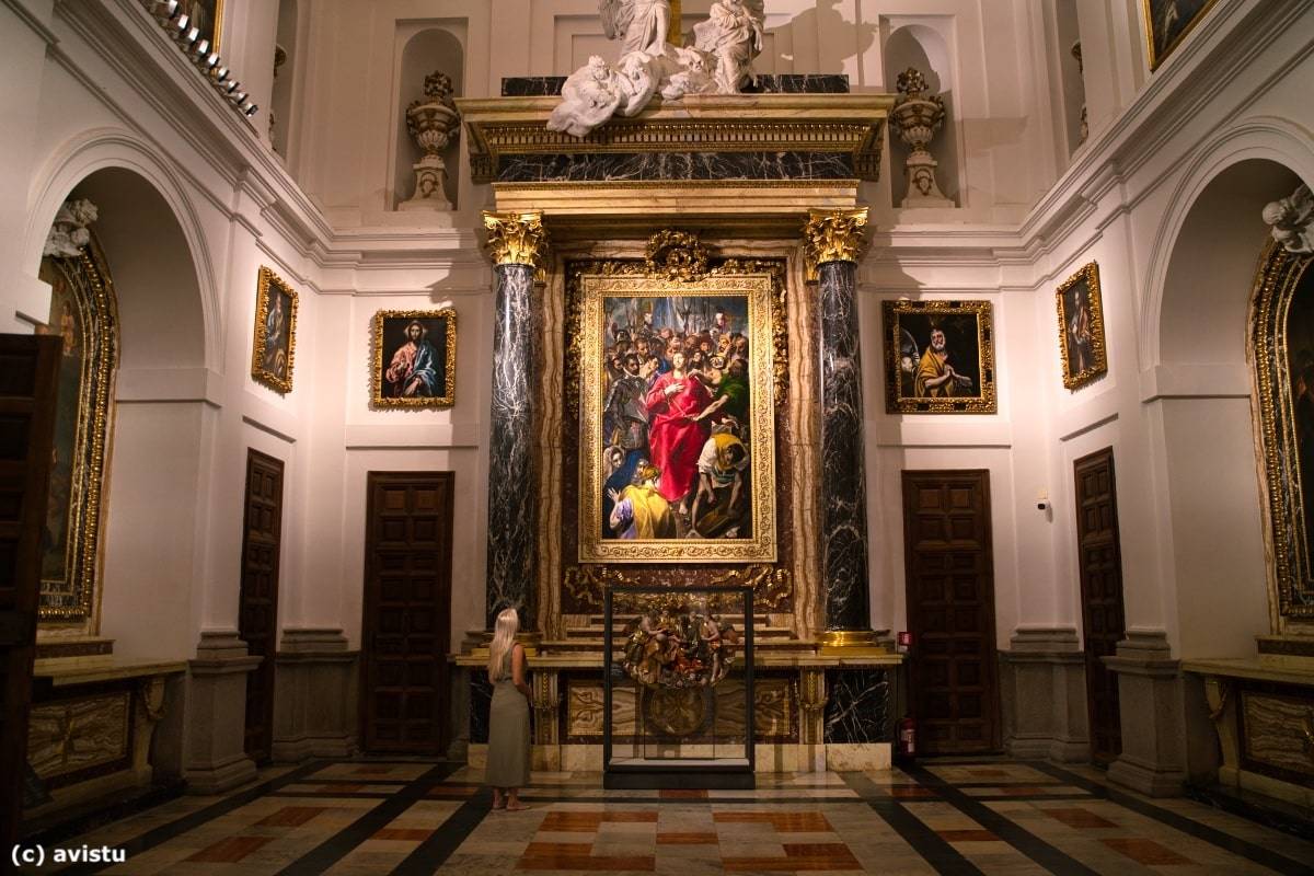 "El Expolio" (El Greco, 1587) en la Catedral de Toledo