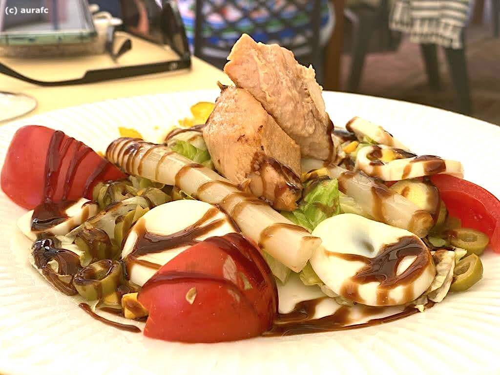 Ensalada Hotel Cela Belmonte Asturias