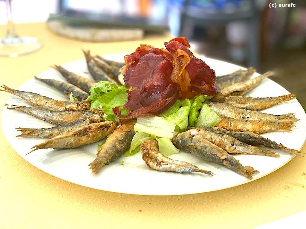 Parrochas con jamón Hotel Cela Belmonte Asturias