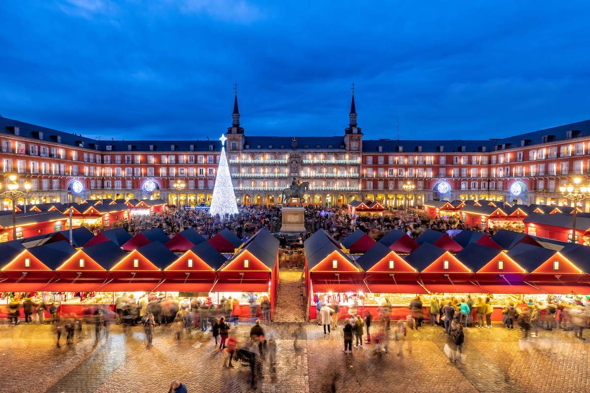 Mercadillo Navidad Plaza Mayor Madrid