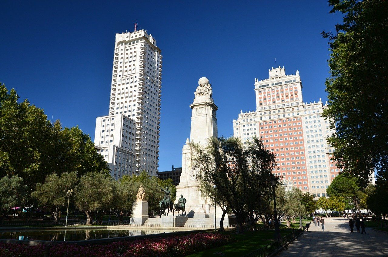 Plaza de España en Madrid