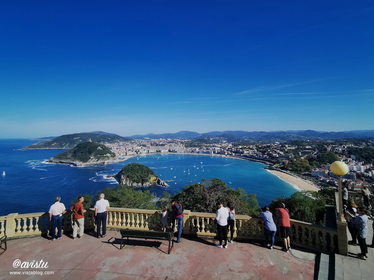 San Sebastián desde Monte Igueldo