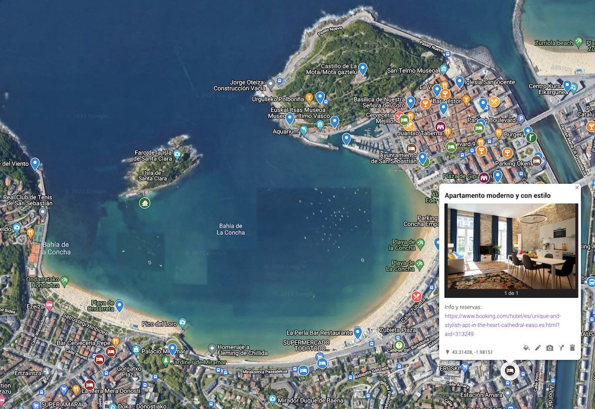 Apartamento Moderno y con estilo en San Sebastián