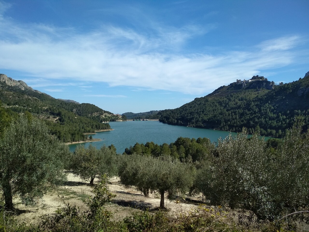 ruta embalse guadalest alicante