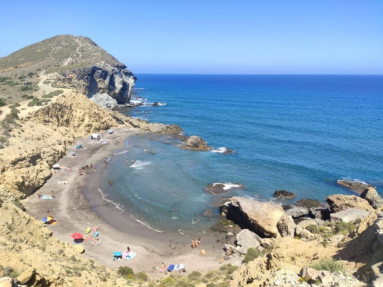 Cala de los Amarillos mejores playas Cabo de Gata
