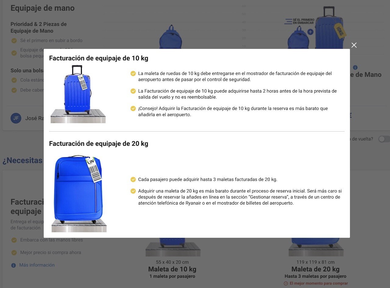 Dimensiones, Y Consejos Sobre El Equipaje Con Ryanair