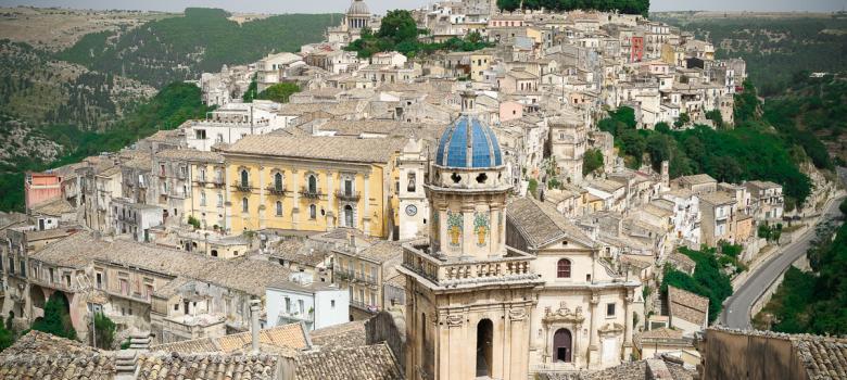 Vista panorámica de Ragusa, Sicilia [(c) Foto: @avistu]