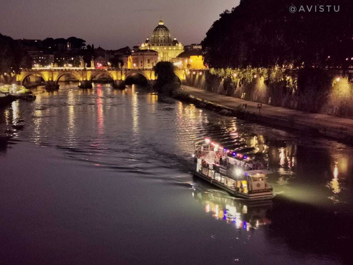 Crucero por el Río Tíber en Roma