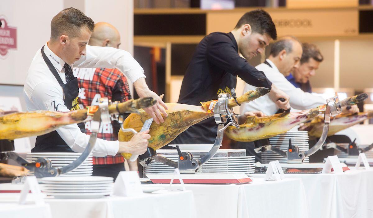 Concurso Cortadores Jamón Salón Gourmets