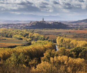 Los espectaculares colores del otoño en torno a Briones, La Rioja [Foto: Daniel Acevedo/La Rioja Turismo]