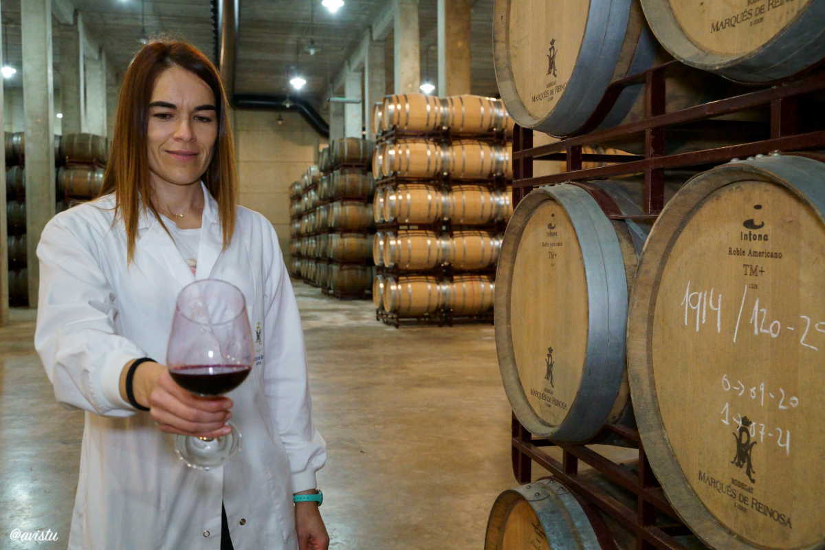 Ana Rubio, Enóloga de Bodega Marqués de Reinosa, La Rioja