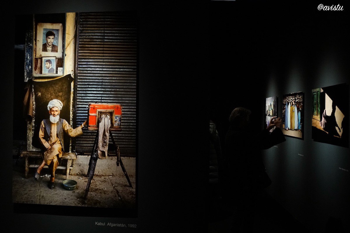 Exposición Steve McCurry Icons en Madrid